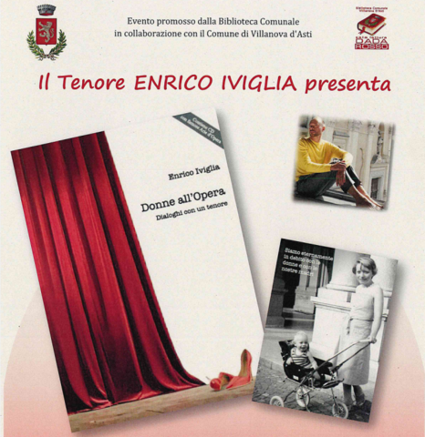 Villanova d'Asti | Presentazione del libro "Donne all'Opera" di Enrico Iviglia